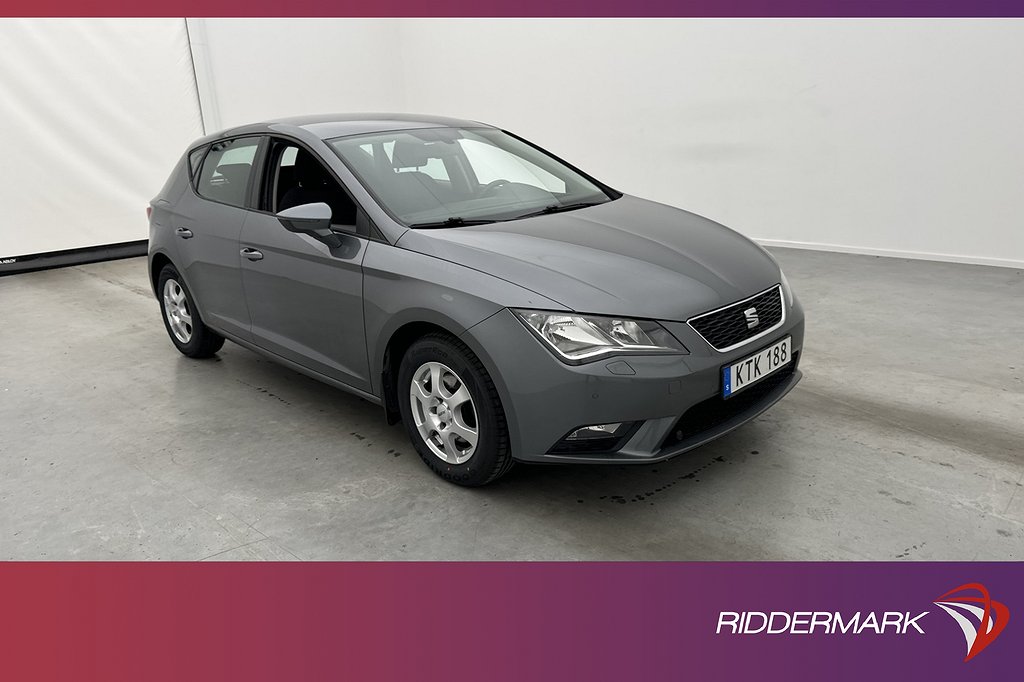 Seat Leon TSI 110hk Style M&K-Värmare Psensorer Farthållare