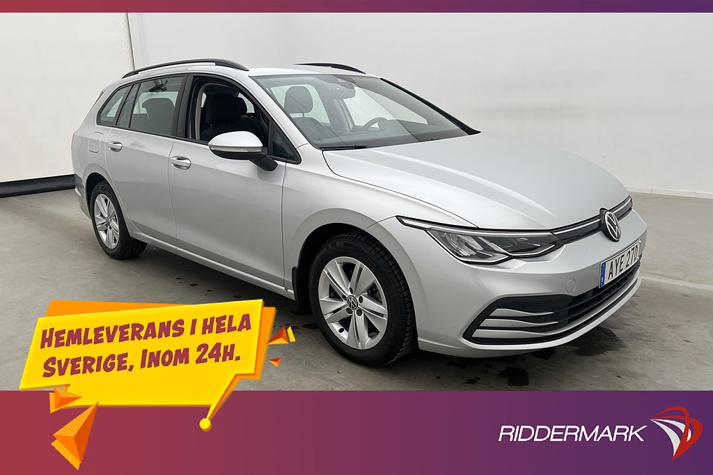 Volkswagen Golf SC 1.5 TGI IQ.Drive CarPlay MOMS 131hk