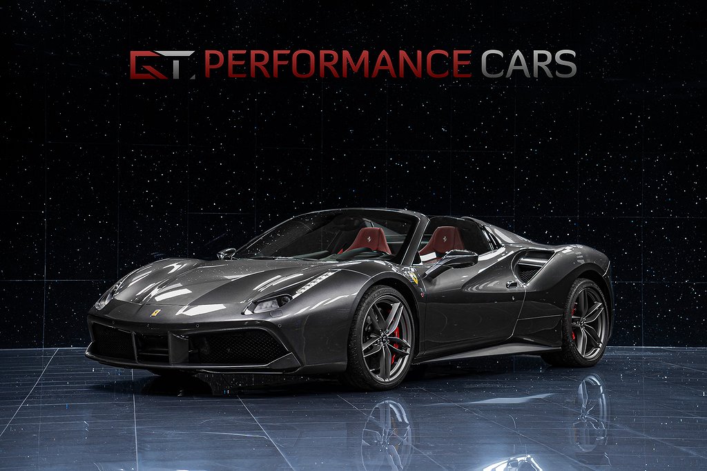 Ferrari 488 GTS Spider DCT RacingSeats Lift JBL Carbon 670hk