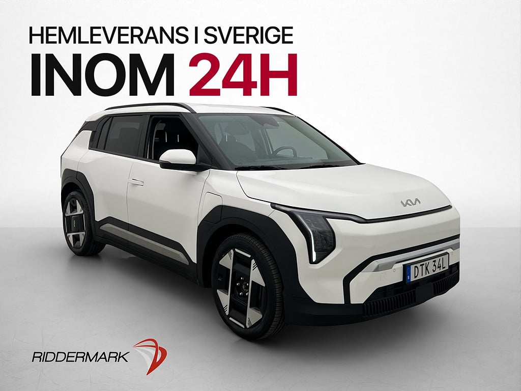 Kia EV3 Long Range Plus Skinn Kamera CarPlay Värmepump MOMS