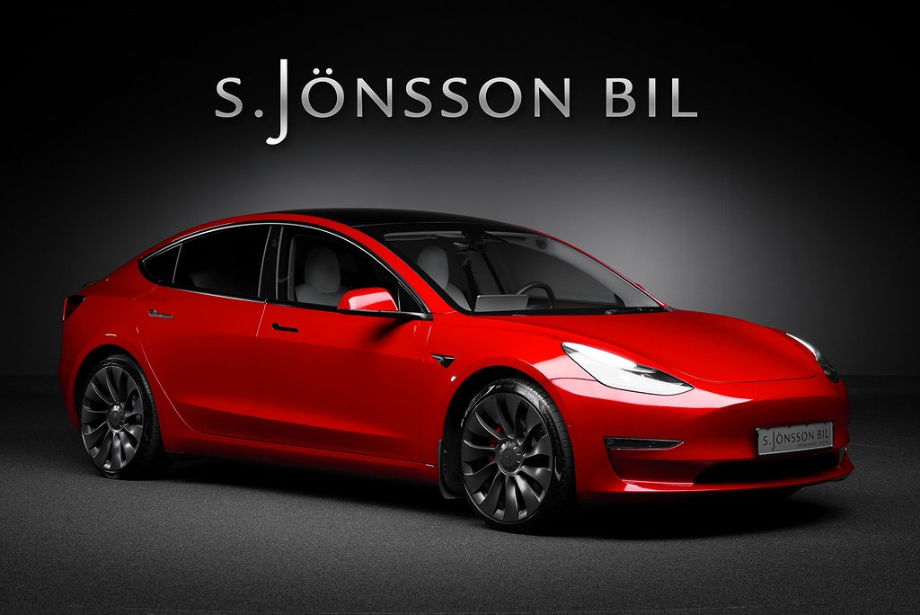 Tesla Model 3 Performance / Nytt batteri / Se Filmen