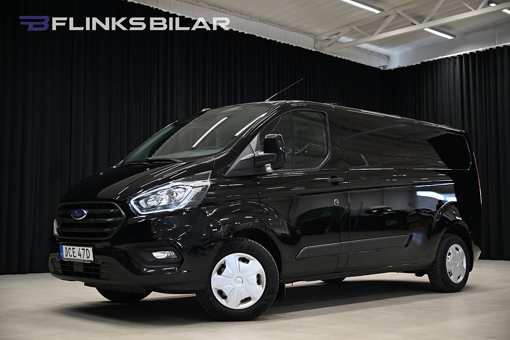 Ford transit Custom 130HK L2 Automat|Drag|Värmare|EnÄgare|Leasbar
