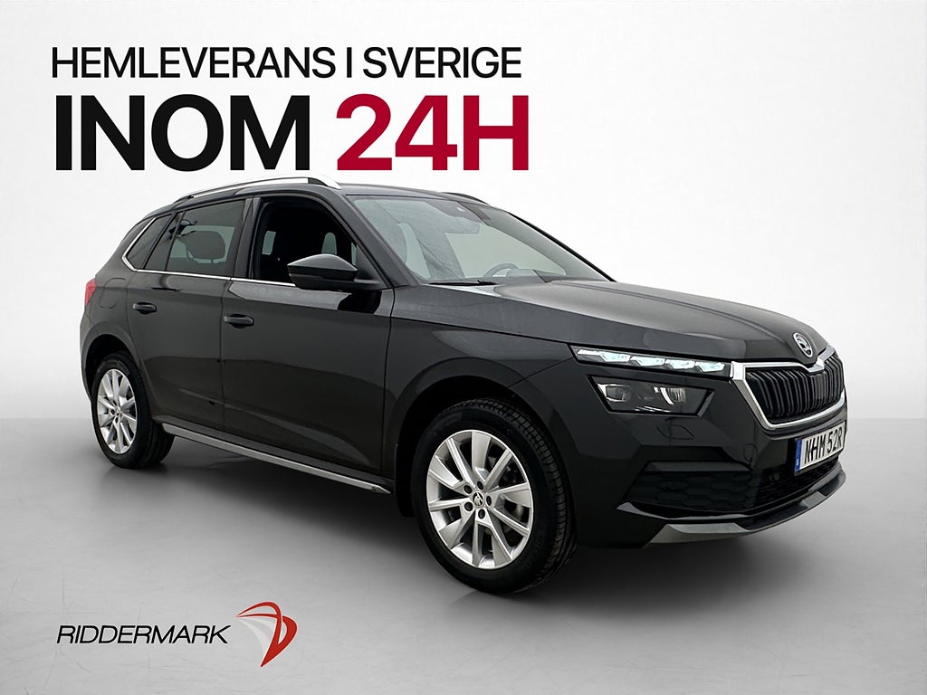 Skoda Kamiq TSI 110hk Adventure Cockpit Kamera Drag CarPlay