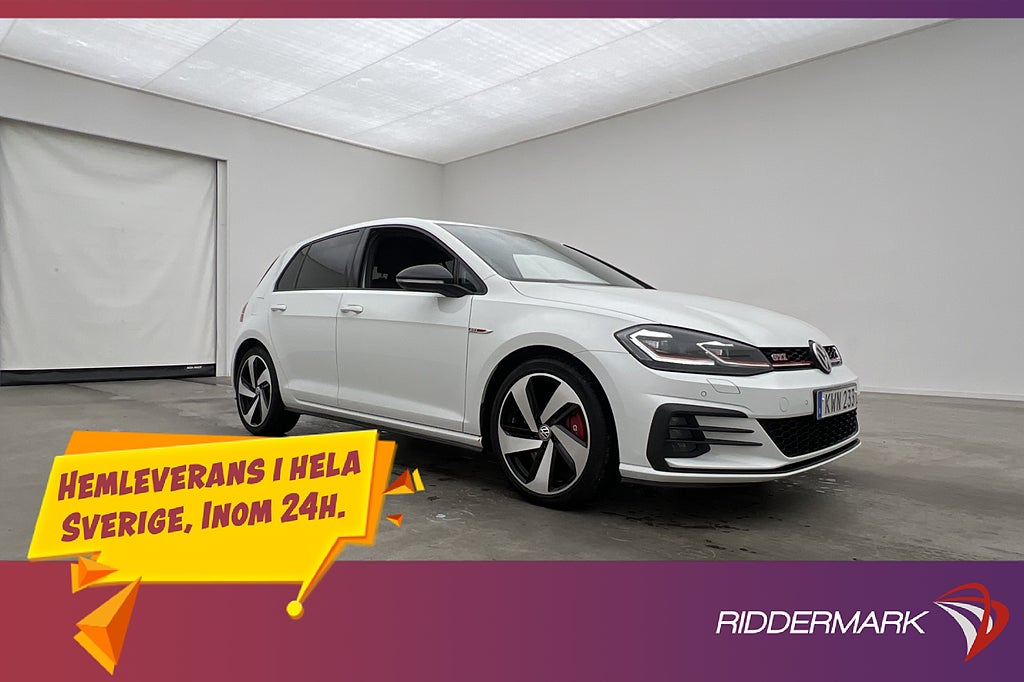 Volkswagen Golf GTI Performance 245hk Cockpit Kamera CarPlay