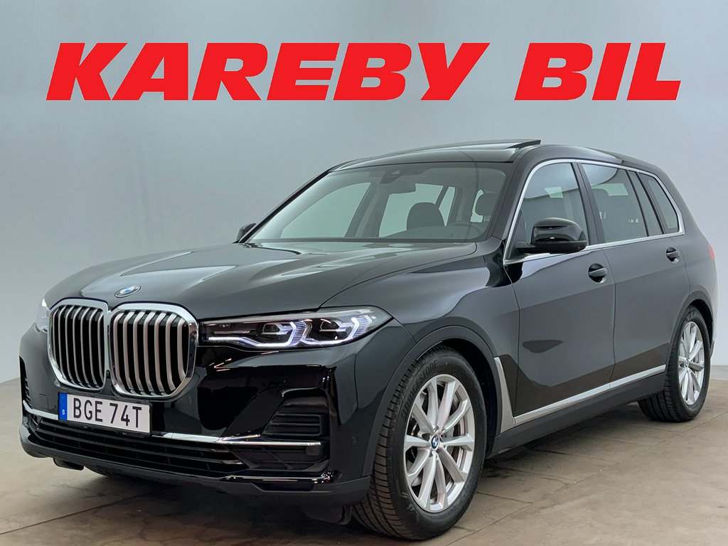 BMW X7 xDrive40i High-Line | 7-sits | 1 Ägare | Panorama