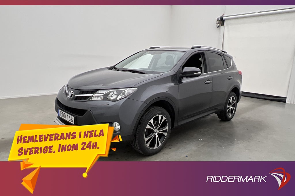 Toyota RAV4 2.0 4WD Backkamera Dragkrok Navi Farthållare
