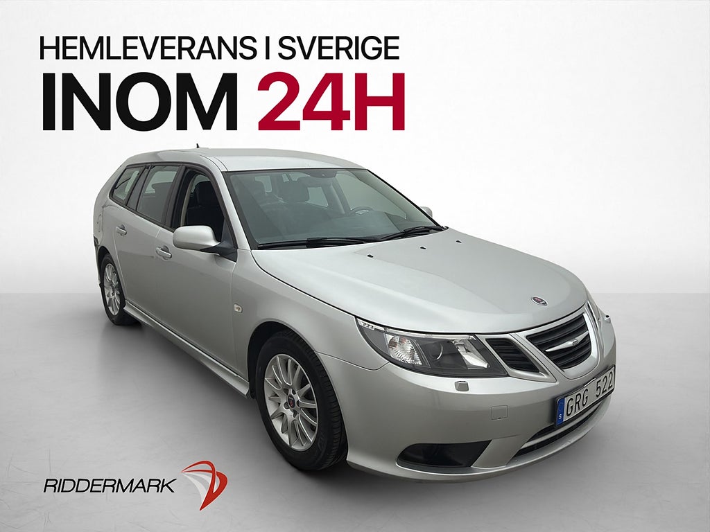 Saab 9-3 SportCombi 160hk Linear Två-Bruk Dragkrok 0,6l/mil