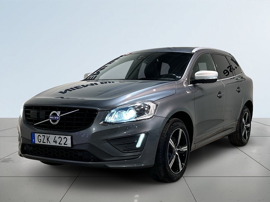 Volvo XC60 D4 AWD R-Design Drag Pvärm Pano Skinn Kamera SoV