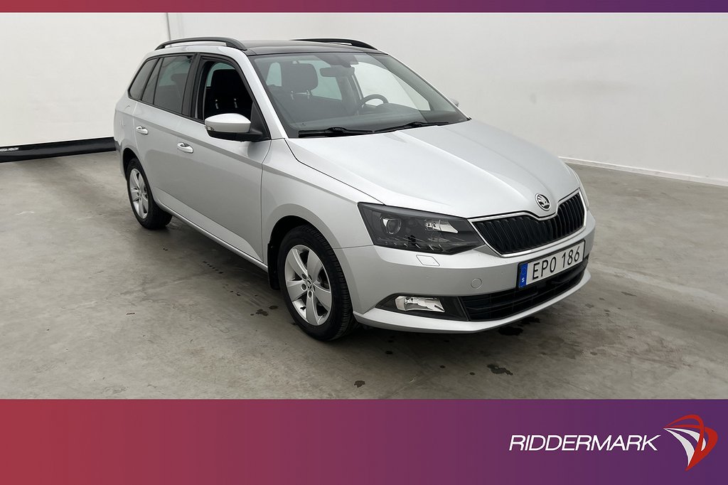 Skoda Fabia Kombi 1.2 TSI 90hk Panorama Sensorer Farthållare