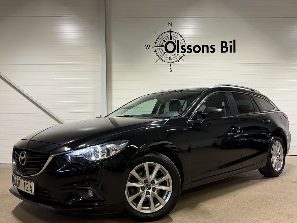 Mazda 6 Wagon 2.2 SKYACTIV-D Aut Drag Navi PDC 