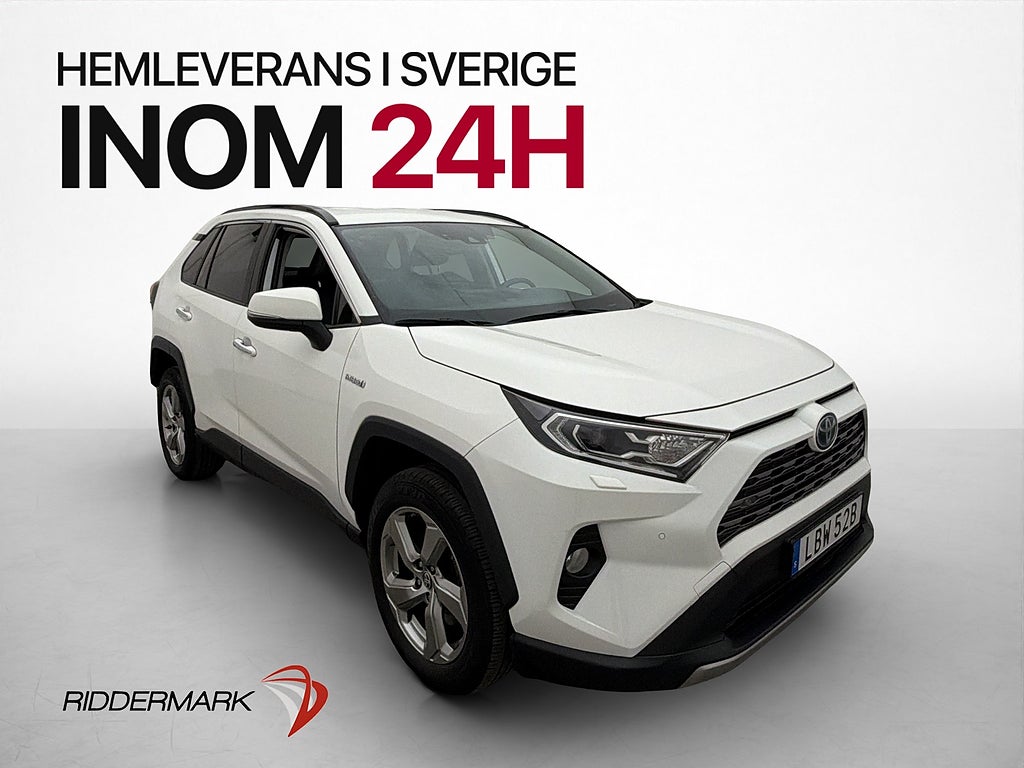 Toyota RAV4 Hybrid AWD-i Executive Skinn Kamera Elstol Drag
