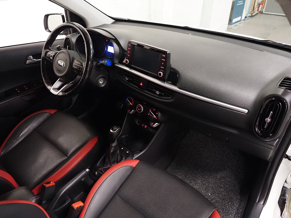 Kia Picanto 1.0 T-GDI 100hk GT-Line Kamera Skinn Rattvärme 2019