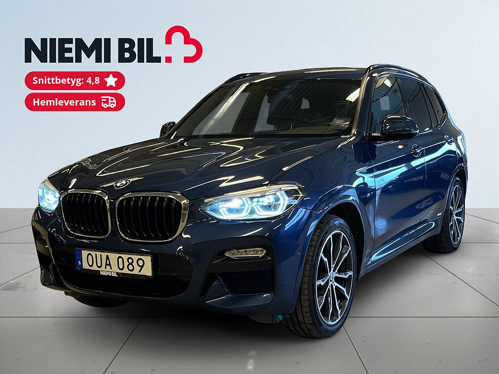 BMW X3 xDrive 20d M Sport Drag/P-Värm/Kamera/HiFi-Ljud/S&V/Nav