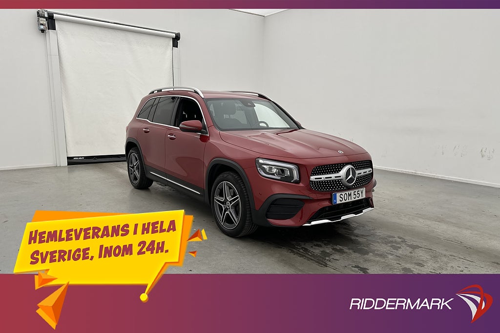 Mercedes-Benz GLB 200 d 4MATIC 7-Sits AMG Kamera Navi Drag