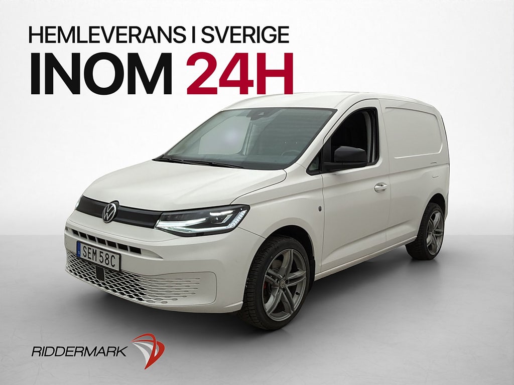 Volkswagen Caddy Cargo 2.0TDI 4M Värm B-Kamera CARPLAY Moms