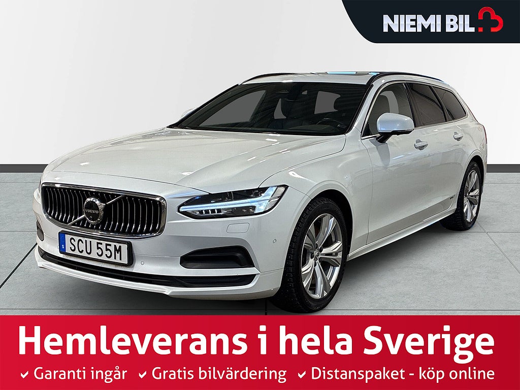Volvo V90 B4 AWD Aut Momentum Drag Värmare H/K Pano 360 S&V-däck