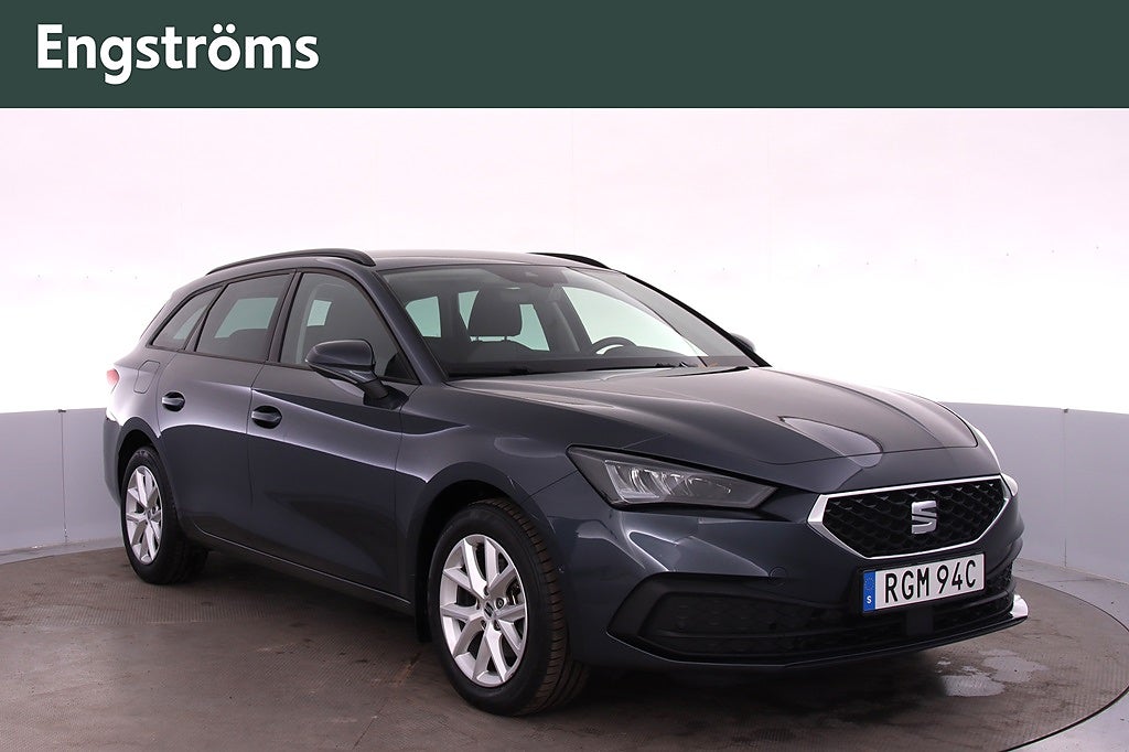 Seat Leon Sportstourer eTSI 110Hk DSG Dragkrok/Värmare