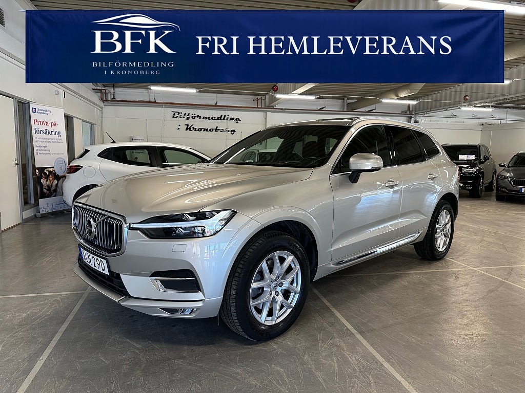 Volvo XC60 B4 AWD Inscription Pano H/K HUD Kyldastolar Orrefors