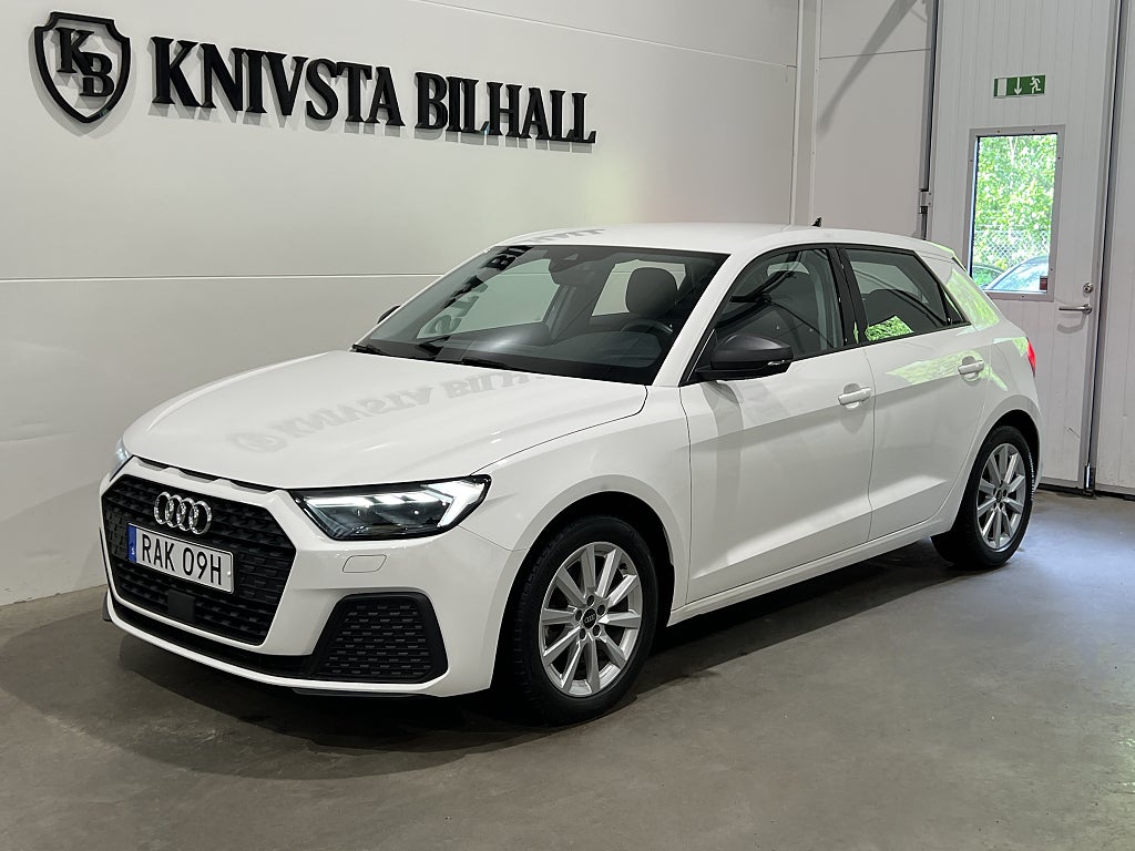 Audi A1 Sportback 30 TFSI Proline Leasbar Lågmil 110hk