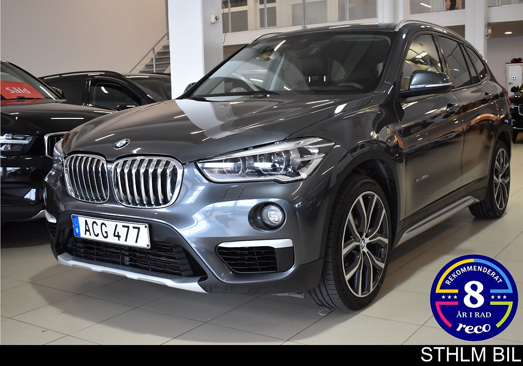 BMW X1 xDrive25d Aut xLine Navi Drag M-ratt H/K B-kamera HUD