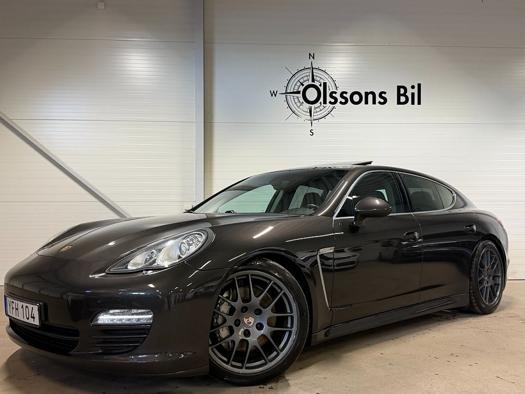 Porsche Panamera 4S PDK BOSE Taklucka GPS PASM Sportavgas Läder