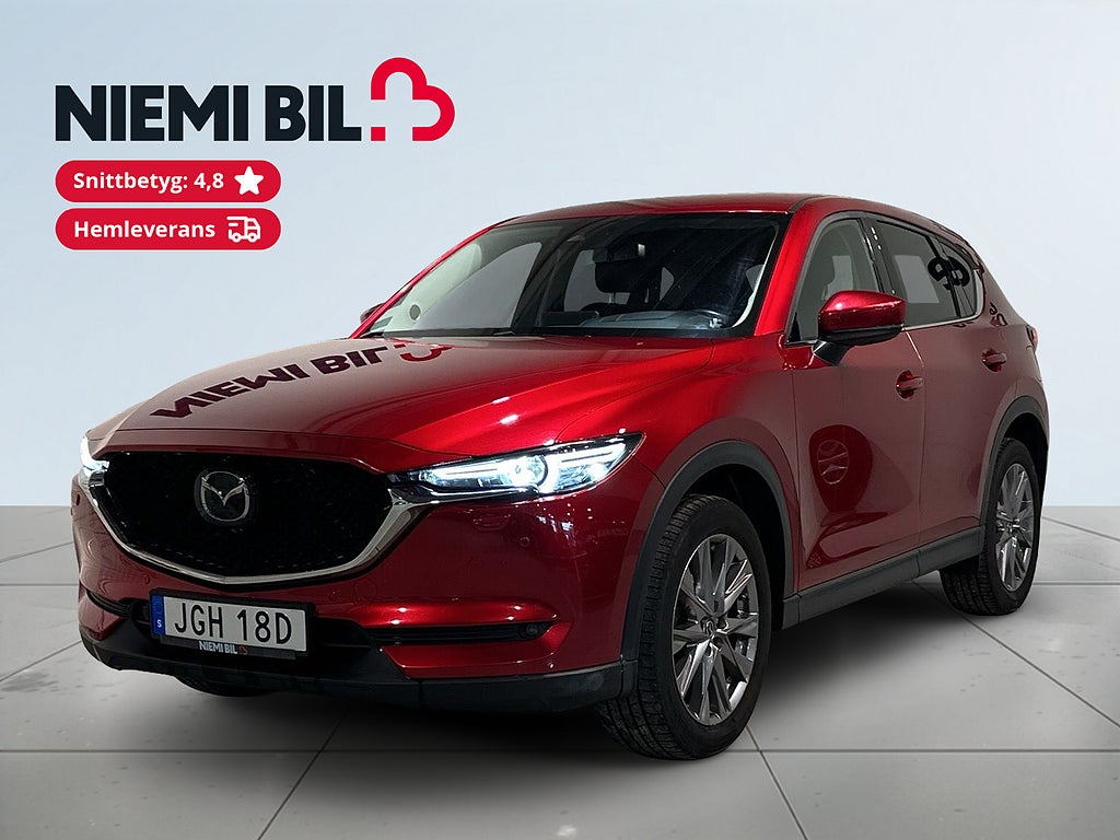 Mazda CX-5 2.5 SKYACTIV-G AWD Drag Mvärm BOSE 360° HuD Skinn SoV 
