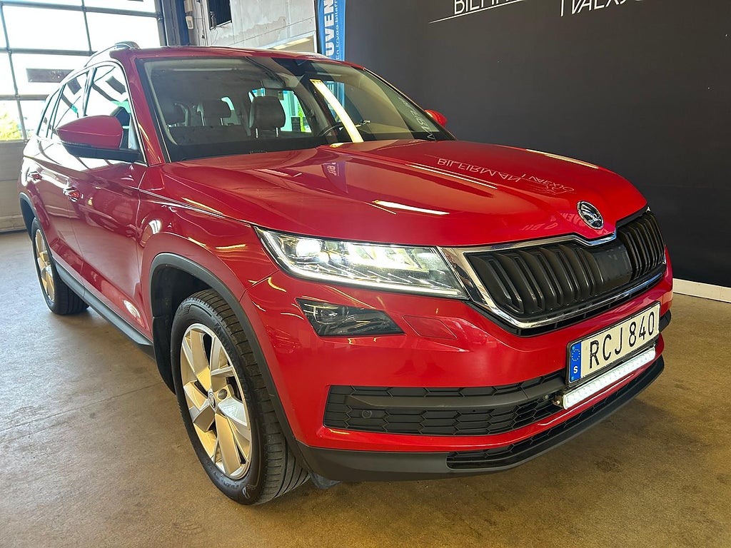 Skoda Kodiaq Bussiness TDI190 4x4 DSG 7-sits /Läder /TOPPUTR