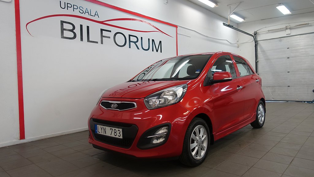 Kia Picanto 5-dörrar 1.2 CVVT ECO Comfort, GLS Euro 5