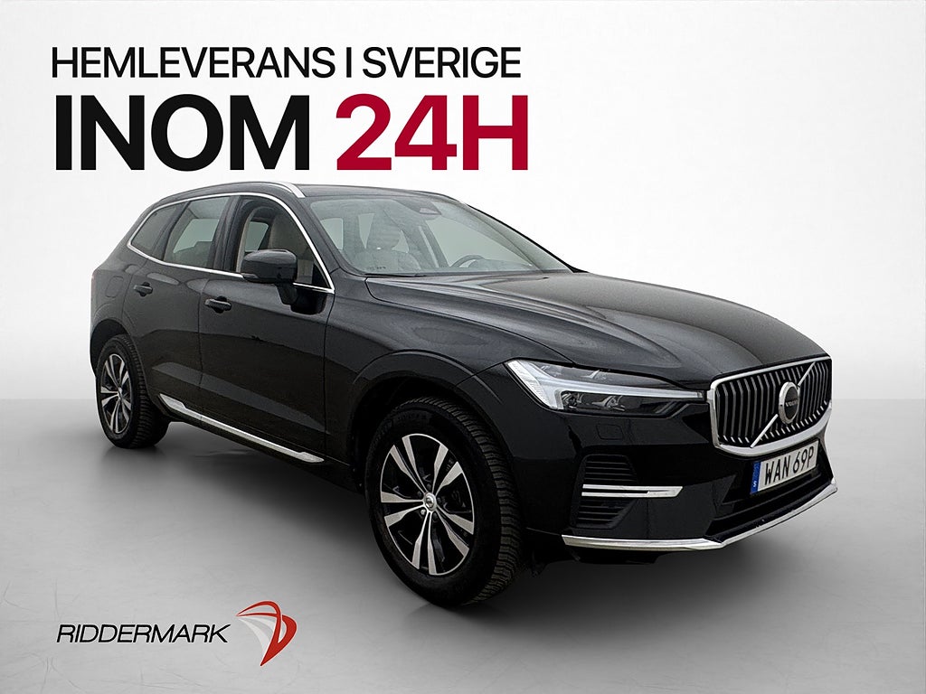 Volvo XC60 Recharge T6 AWD Core Pano Läder Värm Kamera MOMS