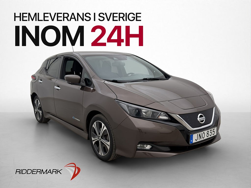 Nissan Leaf 150hk N-Connecta 360° kamera Rattvärme