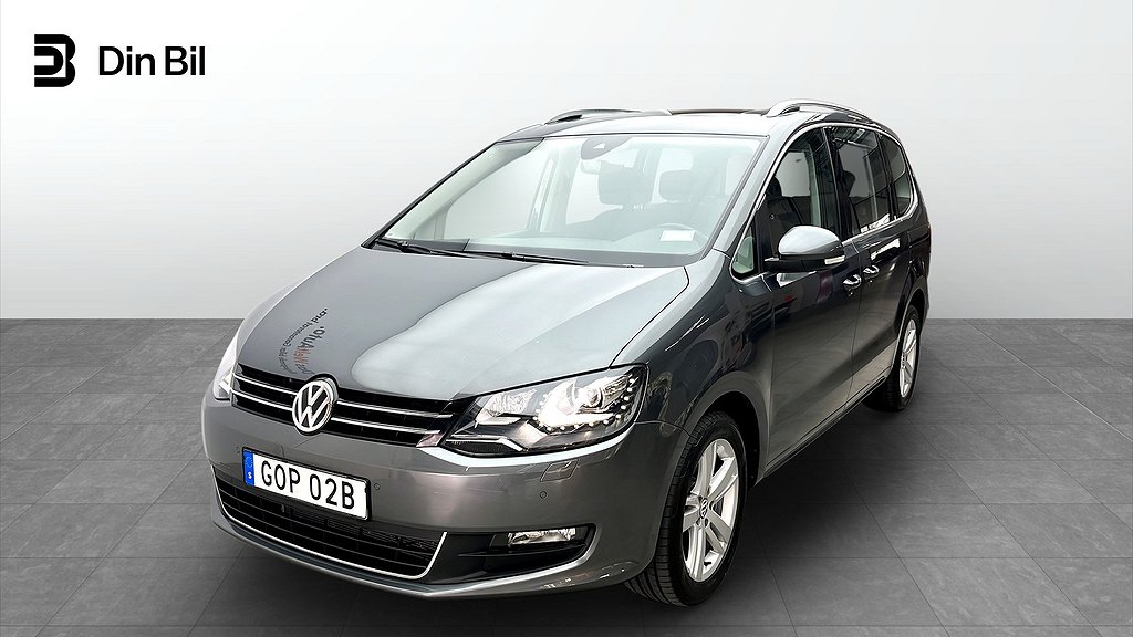 Volkswagen Sharan TSI150 DSG Premium/7sits/Drag/P-värmare