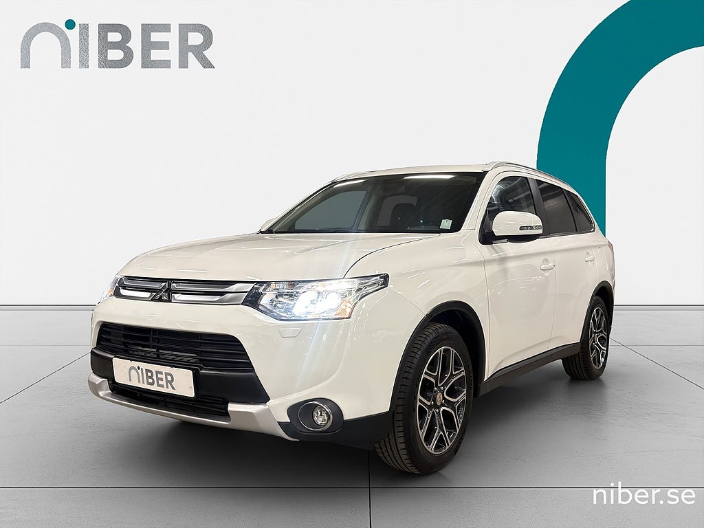 Mitsubishi Outlander 2.2 Di-D 4WD Business 7-sits, Läder, Kamera
