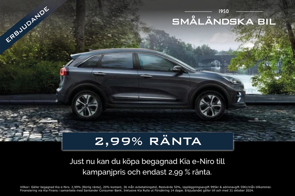 Kia E-Niro 64 kWh Advance Plus *KAMPANJ 2,99%*