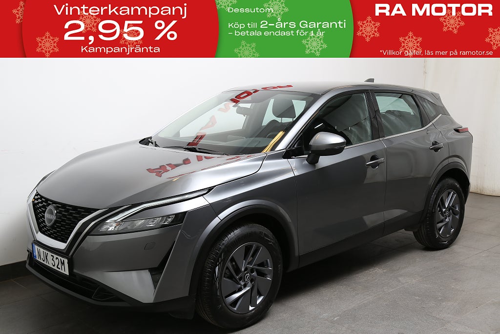 Nissan Qashqai 1,3 DIG-T XTRONIC-CVT 158hk Acenta Motorv Drag 2023