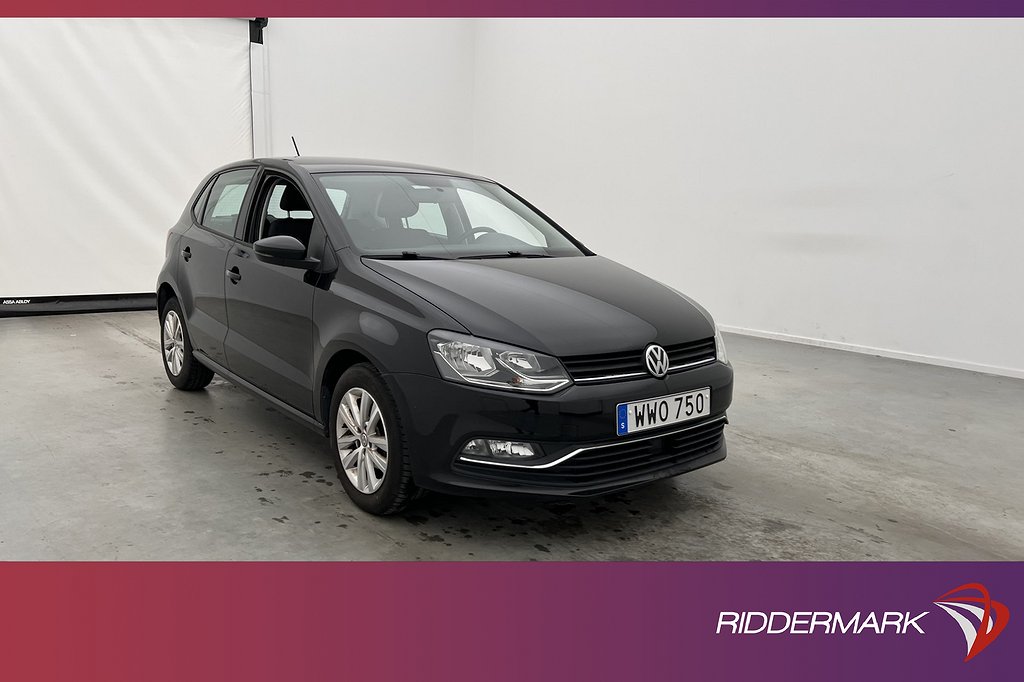 Volkswagen Polo 1.2 TSI 90hk Bluetooth Lågskatt 4,95& RÄNTA