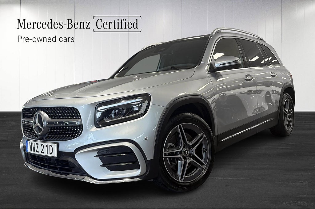 Mercedes-Benz GLB 220 d 4-Matic AMG Panorama Premium 7-sits Drag 