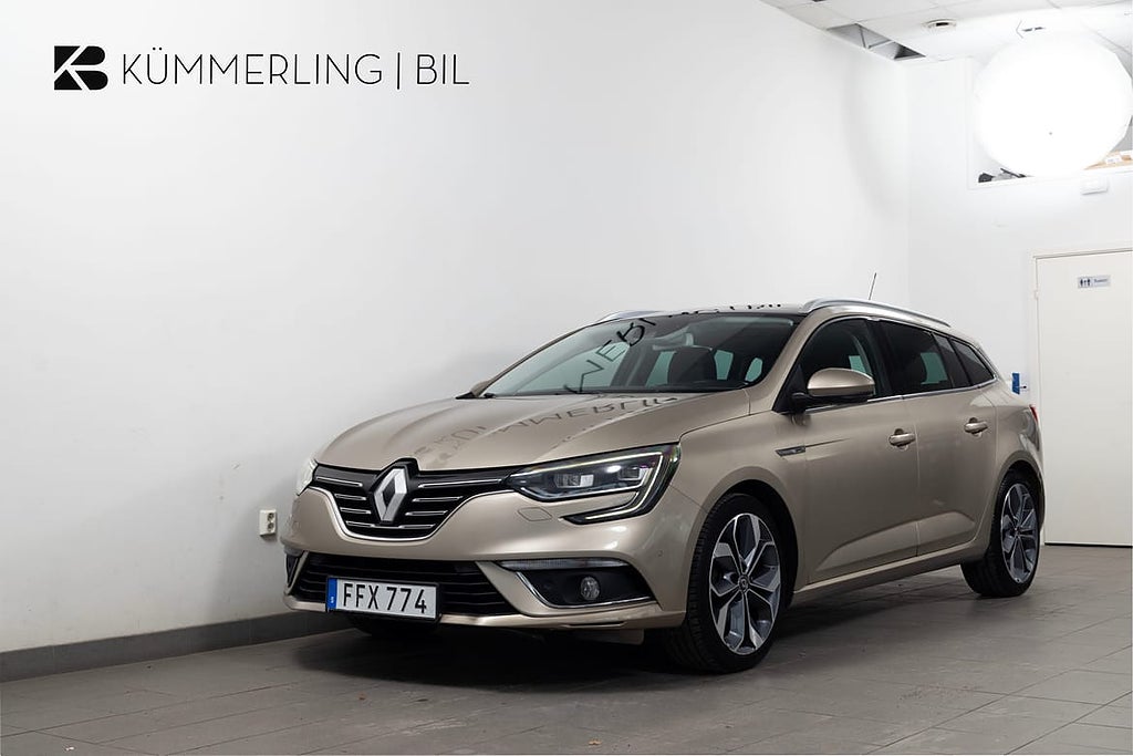 Renault Mégane Sport Tourer 1.2 TCe EDC BOSE/PANO/DRAG/HUD Modellår 2018 Miltal