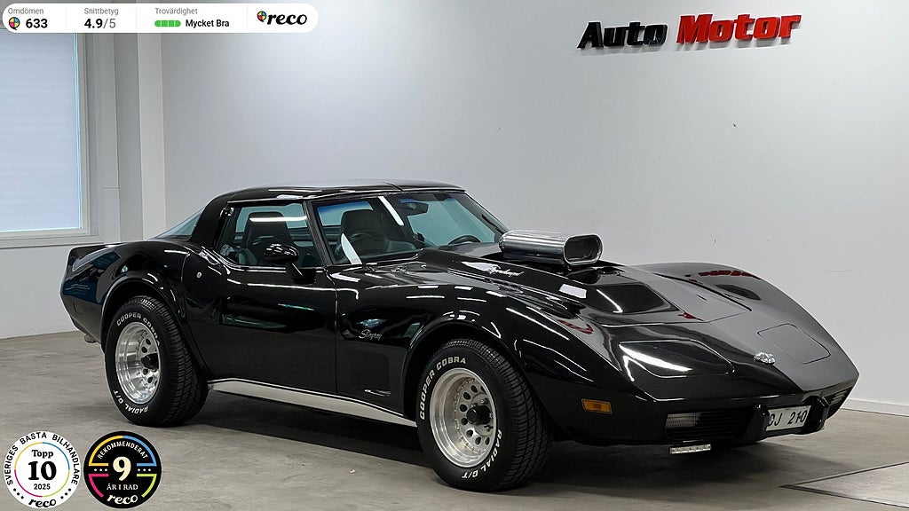 Chevrolet Corvette C3 Stingray 5.7 Manuell Kompressor 500HK