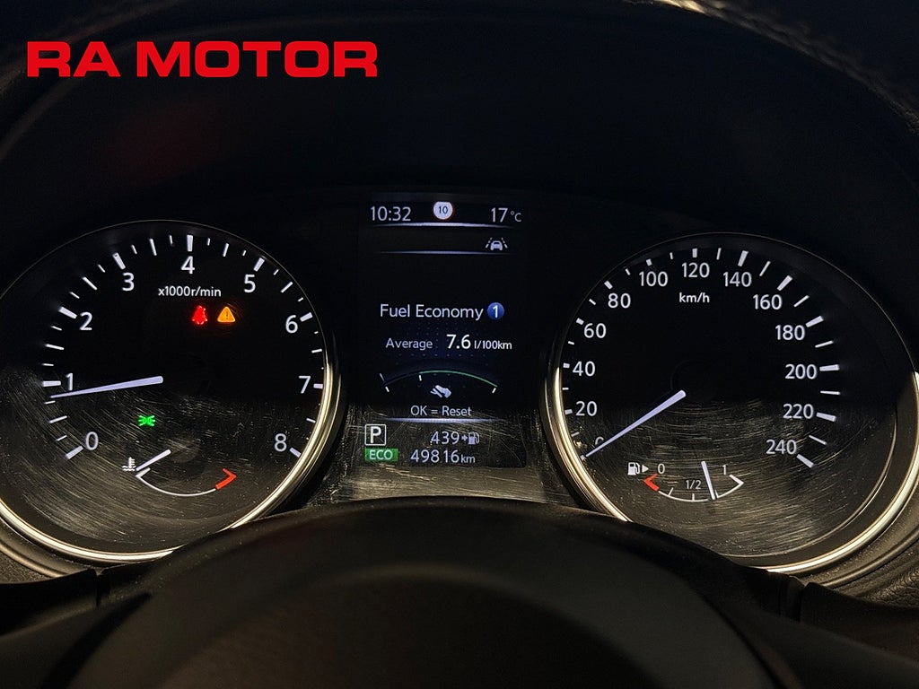 Nissan Qashqai 1.2 115hk Automat N-Connecta | 360° | Navi | Låga mil | 2018