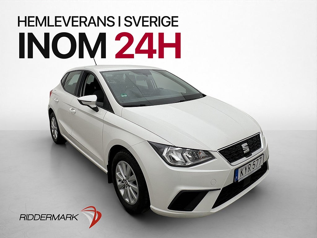 Seat Ibiza 1.0 TSI 95hk Bluetooth Farthållare P-Sensorer