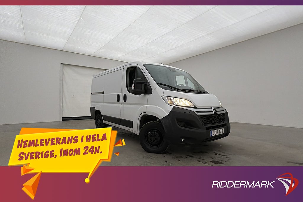 Citroën jumper 2.2HDi Värmare Dragkrok 3-Sits B-Kamera MOMS