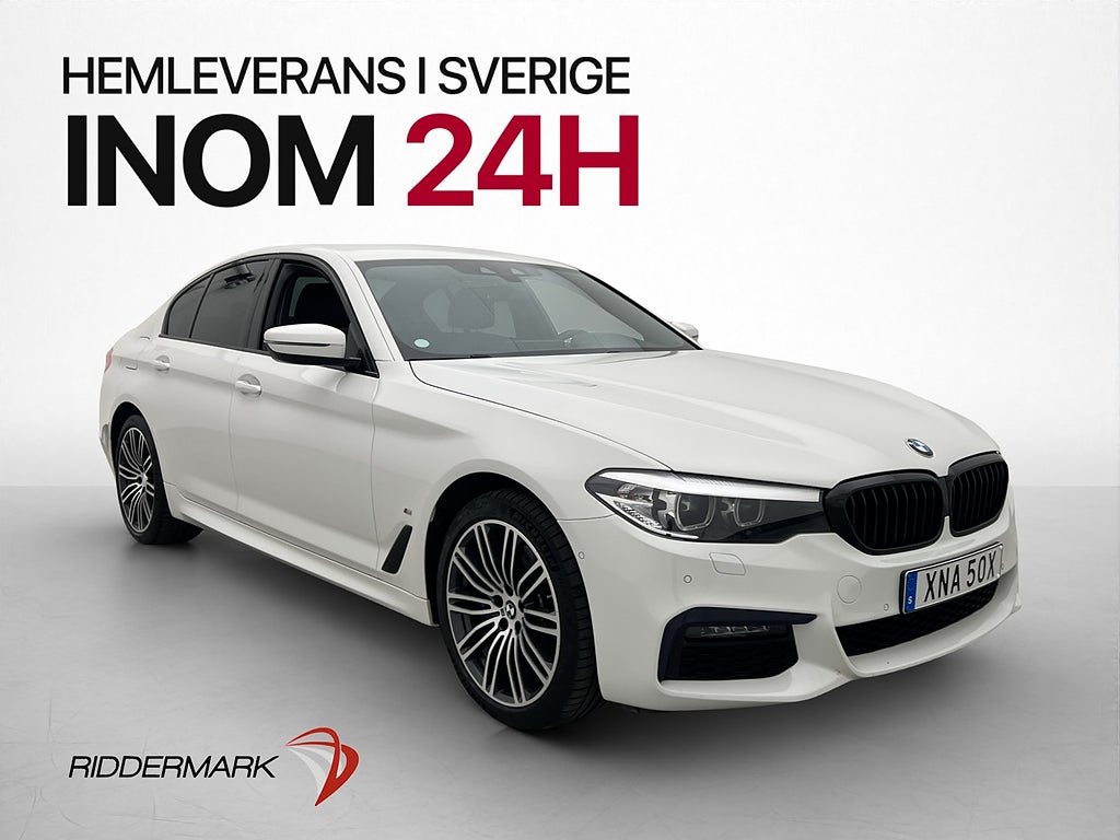 BMW 530e xDrive M Sport Skinn Hifi Kamera Drag 252hk