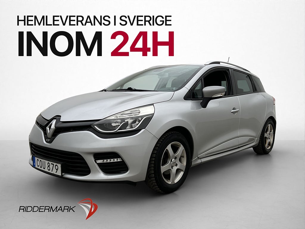 Renault Clio GT Dragkrok Skinn Bass-Reflex Navi