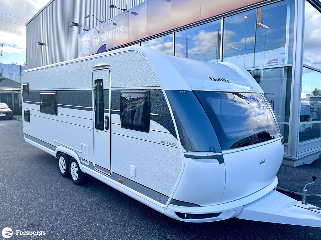 Hobby 650 KFU DELUXE / AC / FÖRTÄLT /