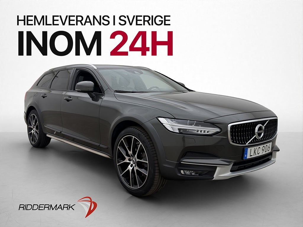 Volvo V90 Cross Country T5 AWD Drag Värm Pano Kamera Navi
