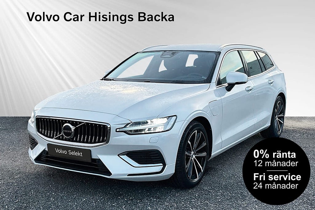 Volvo V60 T6 Plus Bright Edition | Läder 0% Ränta Fri Ser...