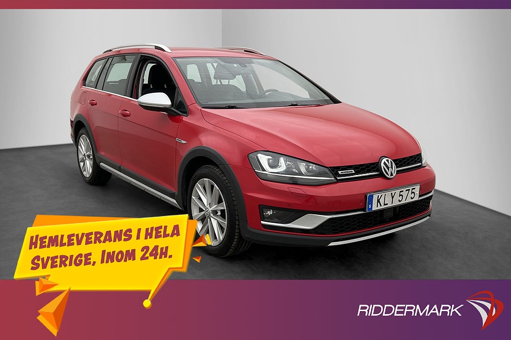 Volkswagen Golf Alltrack 2.0 TDI 4M D-Värmare Drag B-Kamera