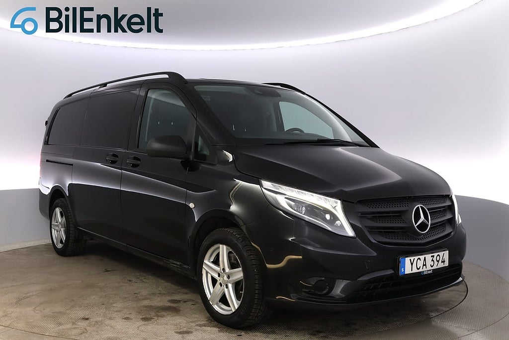 Mercedes-Benz Vito 119 Lång Auto Drag B-Kamera Värmare 190hk