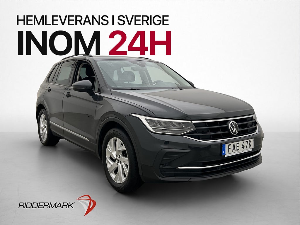 Volkswagen Tiguan 1.5 TSI 150hk Cockpit H/K Kamera Värm Drag
