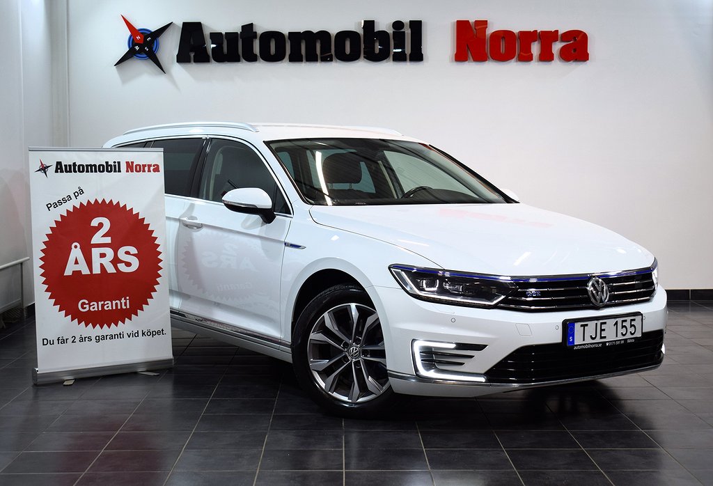 Volkswagen Passat Variant GTE 1.4 TSI 218hk Auto Drag Värmare 